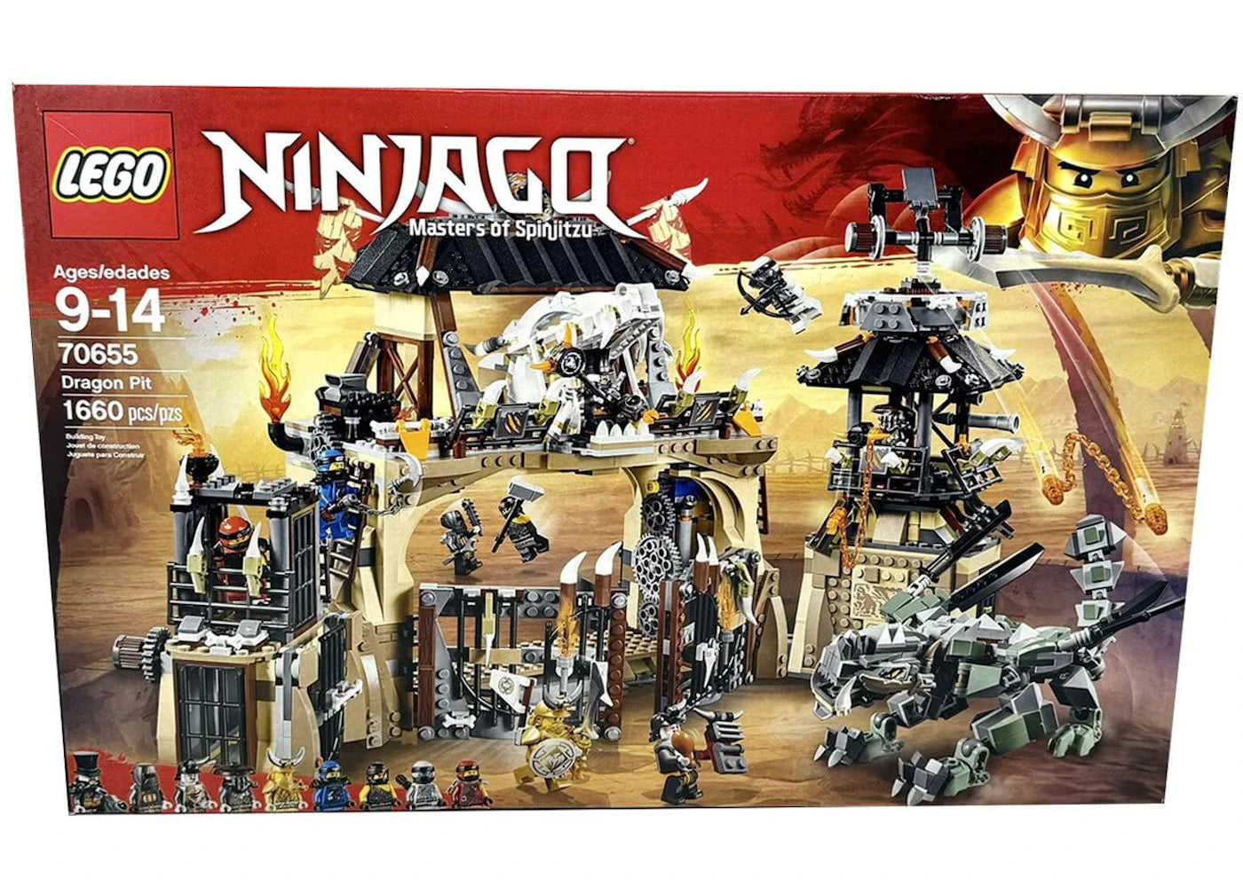 LEGO Ninjago Dragon Pit Set 70655
