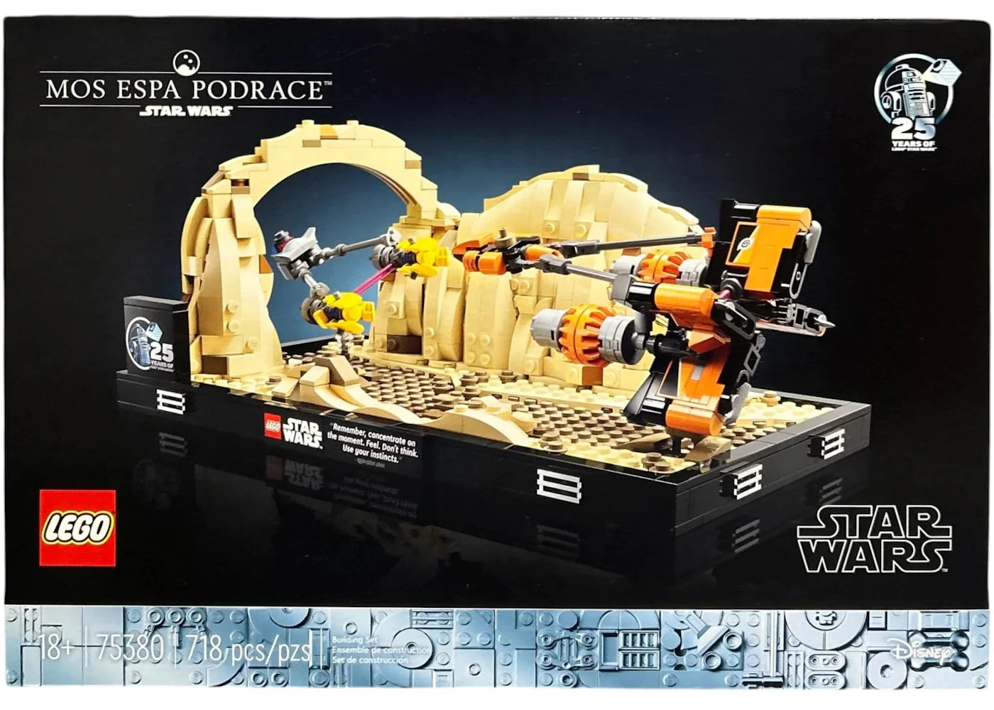 LEGO Star Wars Mos Espa Podrace Diorama Set 75380