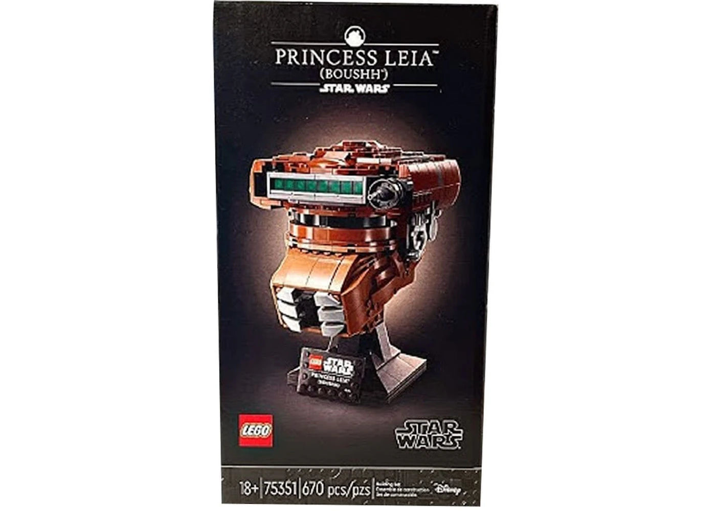 LEGO Star Wars Prinzessin Leia Helm-Set 75351