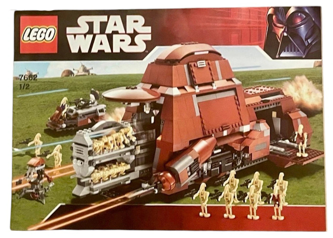 LEGO Star Wars Trade Federation MTT Set 7662 Brown