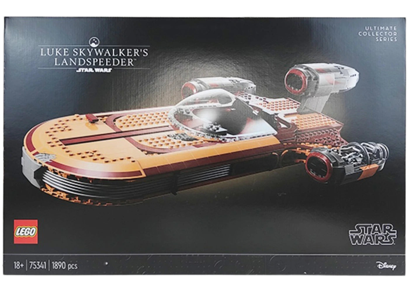 LEGO Star Wars Ultimate Collector Series Luke Skywalkers Landspeeder Set 75341