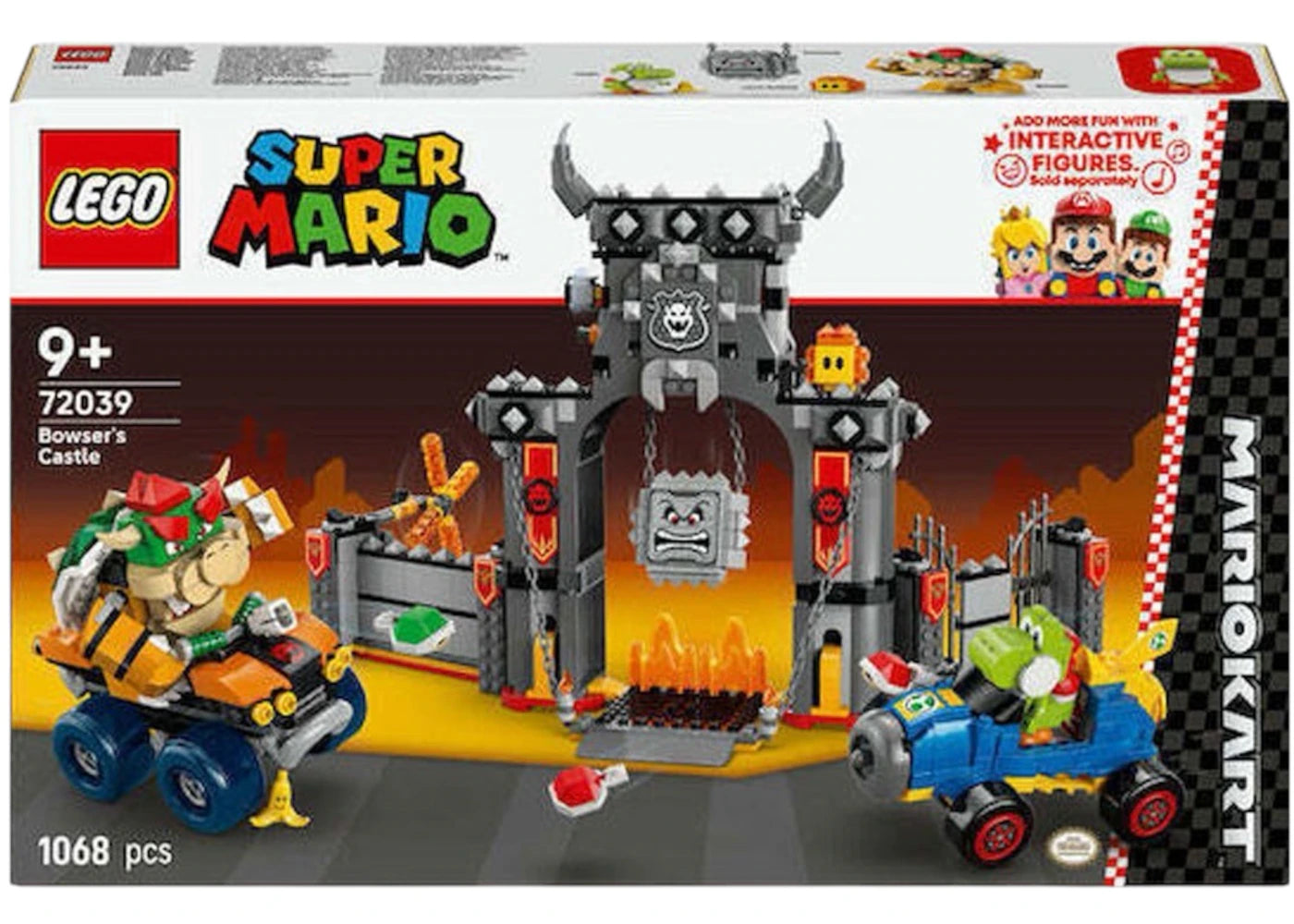 LEGO Super Mario Mario Kart Bowsers Burg Set 72039