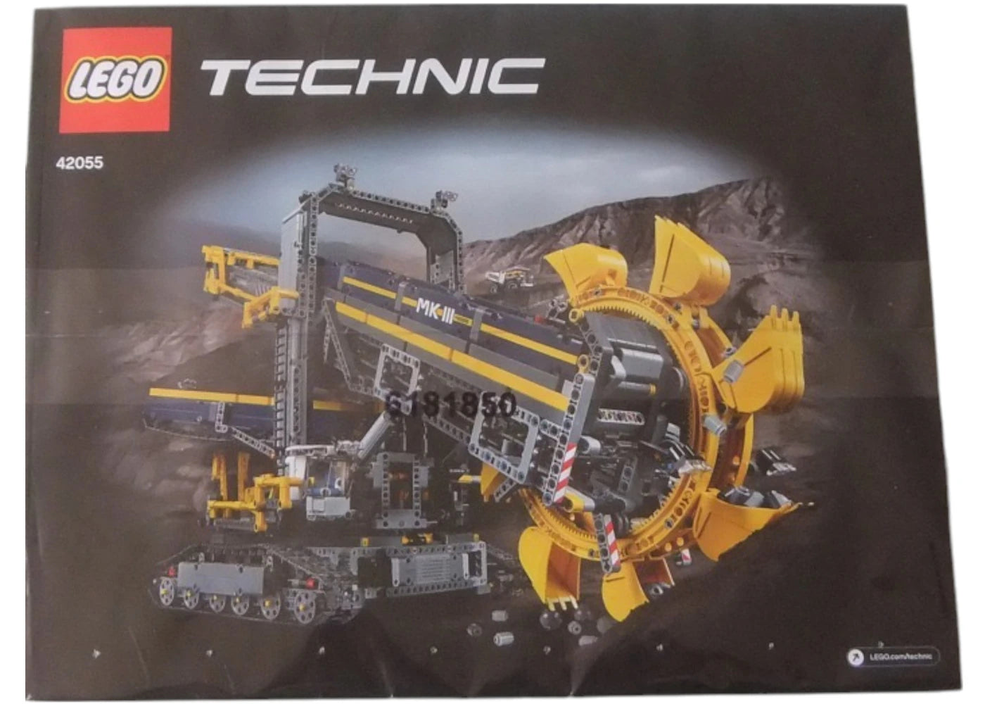 LEGO Technic La Pelleteuse Roue à Godets, set 42055