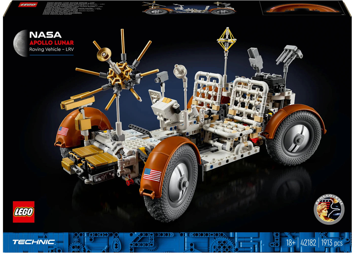 LEGO Technic NASA Apollo Mondrover-Set 42182