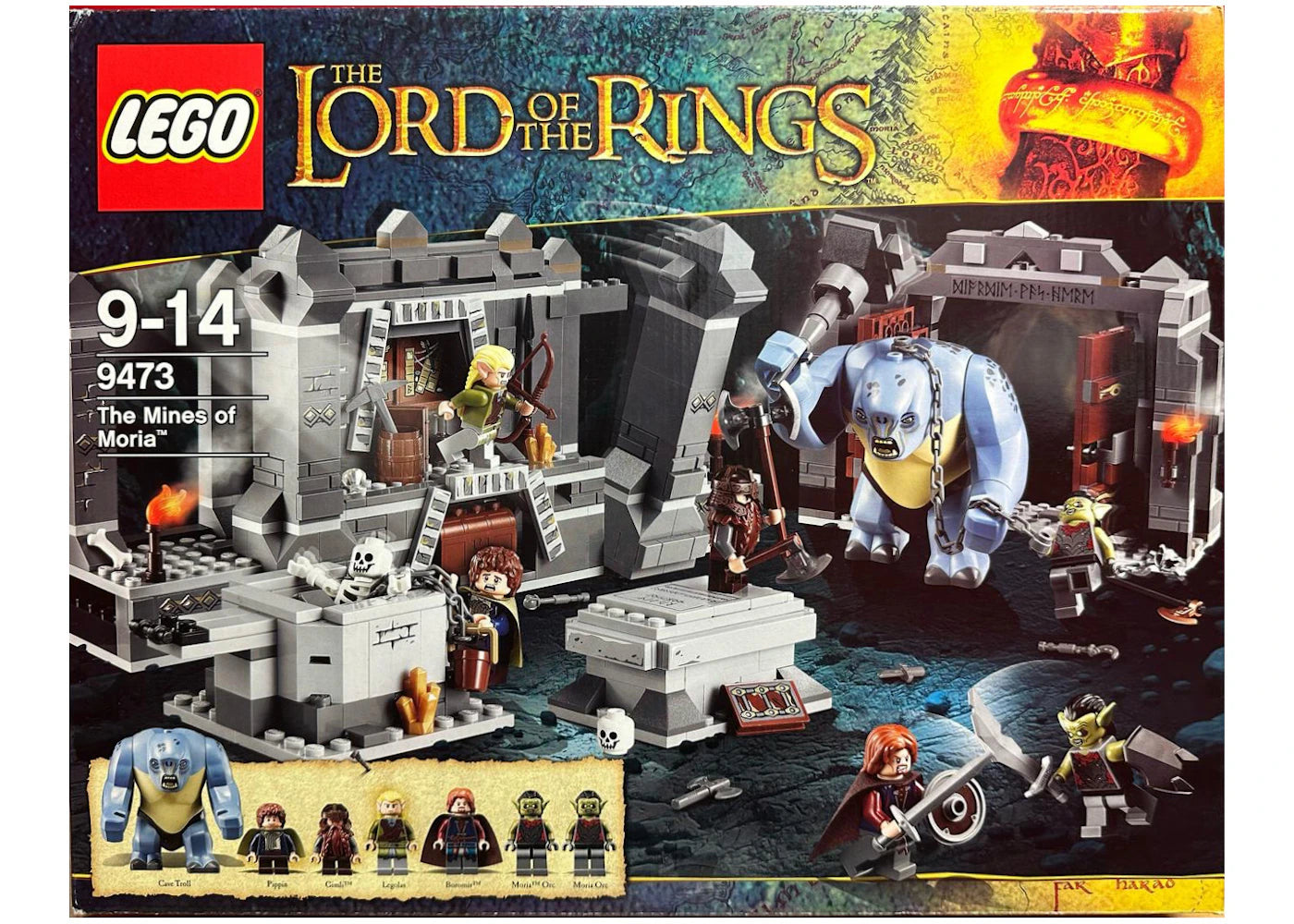 LEGO Le Seigneur des Anneaux Les Mines de la Moria Set 9473