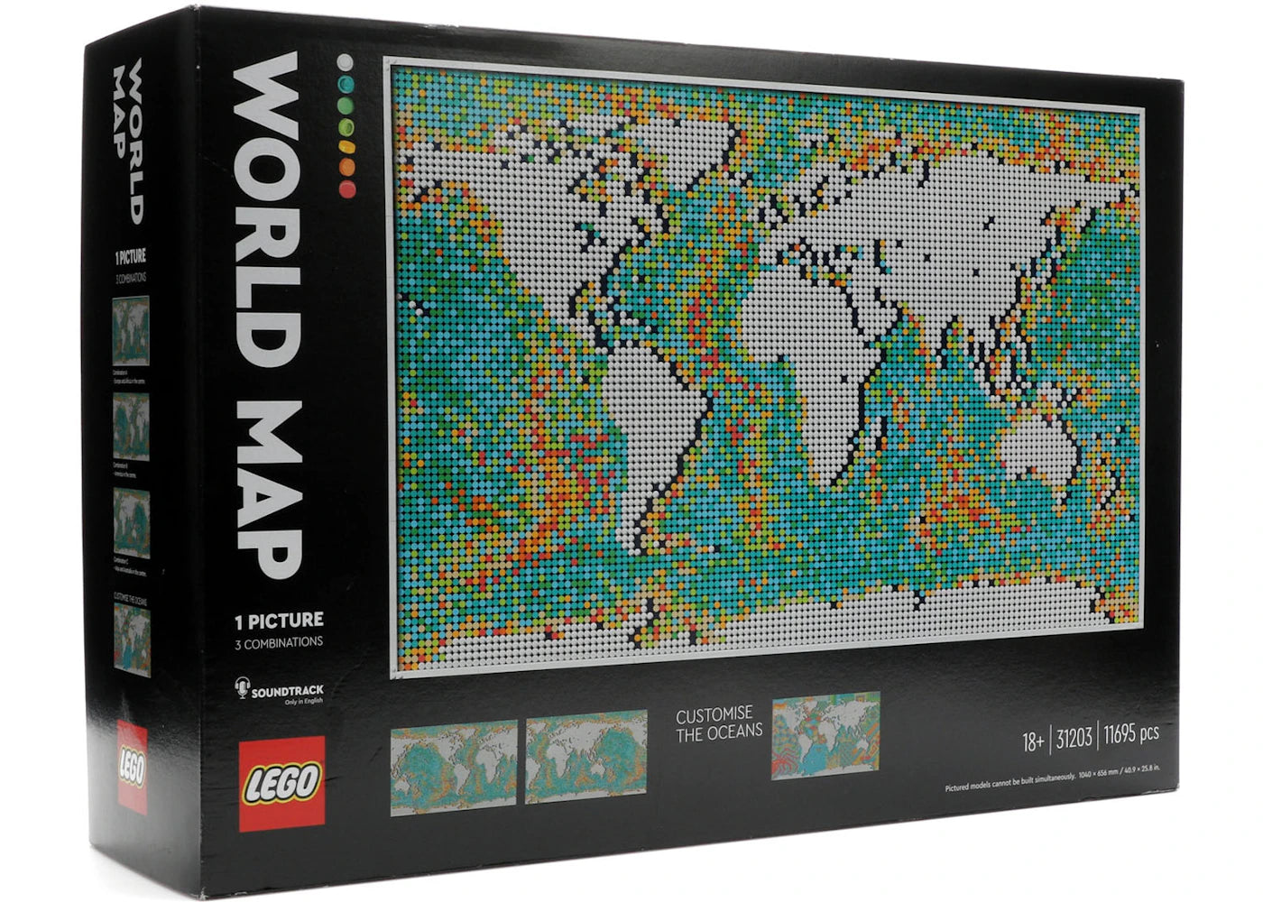Set de la carte du monde LEGO 31203