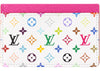 Louis Vuitton x Takashi Murakami Card Holder White Multicolored