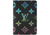 Louis Vuitton Taschenorganizer Monogram Iridescent Gradient Schwarz