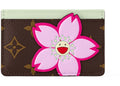 Louis Vuitton x Takashi Murakami Porte-cartes Sakura Marron