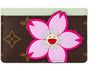 Louis Vuitton x Takashi Murakami Porte-cartes Sakura Marron