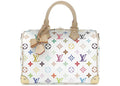 Louis Vuitton x Takashi Murakami Speedy Bandouliere 25 Blanc Multicolore