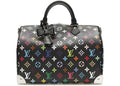 Louis Vuitton x Takashi Murakami Speedy Soft 30 Schwarz Mehrfarbig