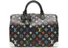 Louis Vuitton x Takashi Murakami Speedy Soft 30 Schwarz Mehrfarbig