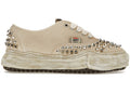 Maison Mihara Yasuhiro Baker OG Sole Studded Canvas Low Weiß