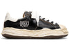 Maison Mihara Yasuhiro Blakey OG Sole Cuir Plissé Bas Noir Blanc