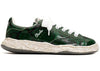 Maison Mihara Yasuhiro Charles OG Sole Cuir Bas Imprimé Python Vert