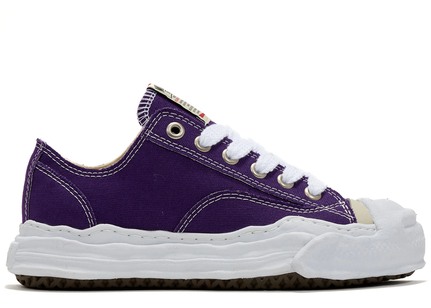 Maison Mihara Yasuhiro Hank OG Sole Canvas Low Violet
