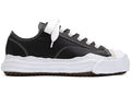 Maison Mihara Yasuhiro Hank OG Semelle Cuir Bas Noir Blanc