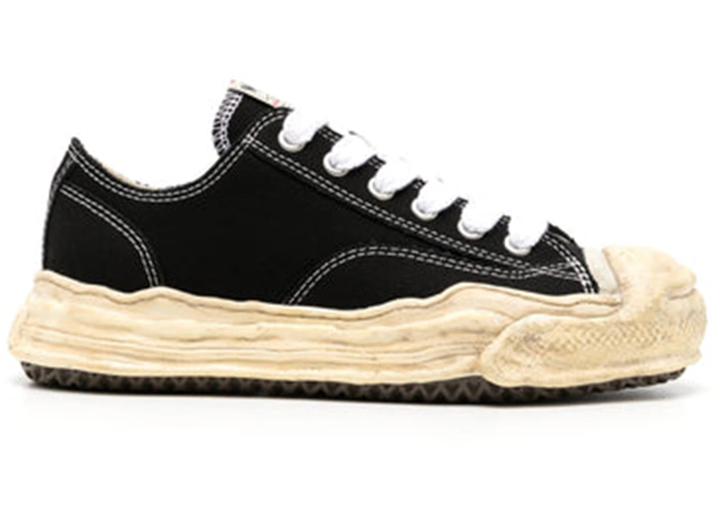 Maison Mihara Yasuhiro Hank OG Dyed Sole Noir Blanc