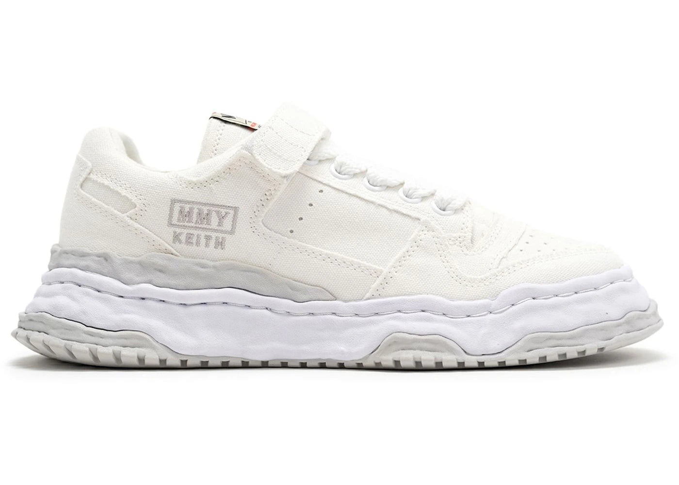Maison Mihara Yasuhiro Keith OG Sole Canvas Low White Grey