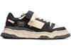 Maison Mihara Yasuhiro Keith OG Sole VL Leder Low Schwarz Weiß