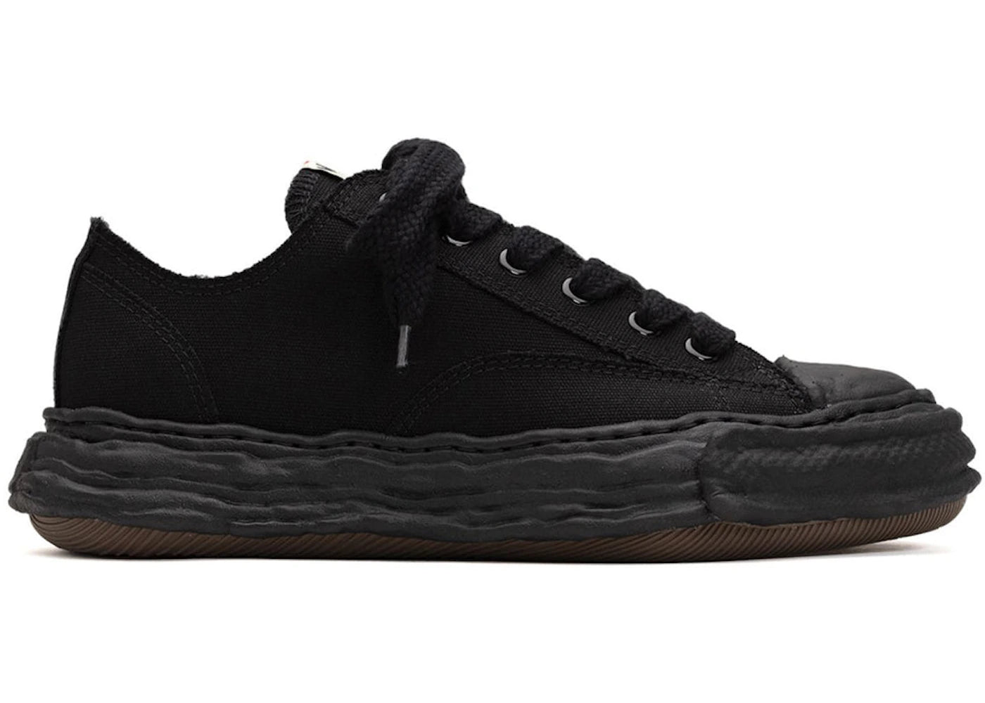 Maison Mihara Yasuhiro Peterson 23 OG Sole Toile Basse Noir Noir