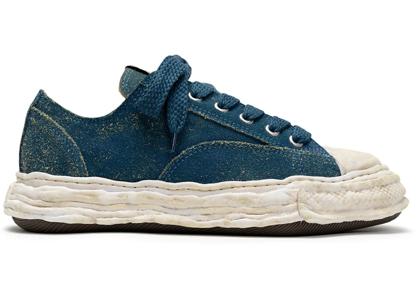 Maison Mihara Yasuhiro Peterson 23 OG Sole Vintage Suede Low Bleu