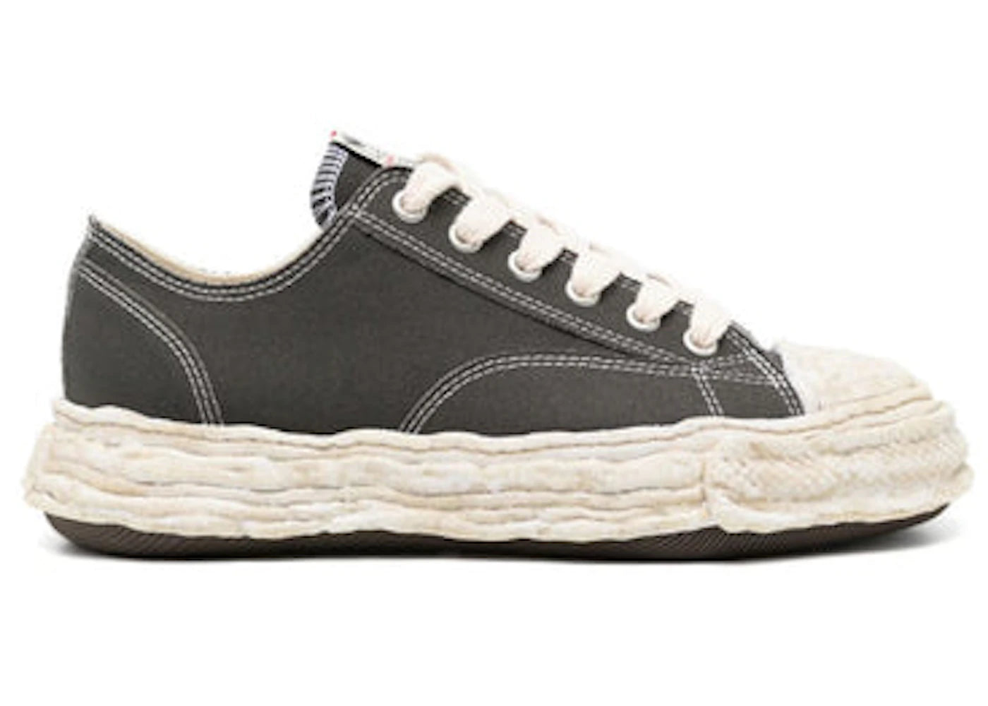 Maison Mihara Yasuhiro Peterson 24 Vintage OG Sohle Grau Weiß