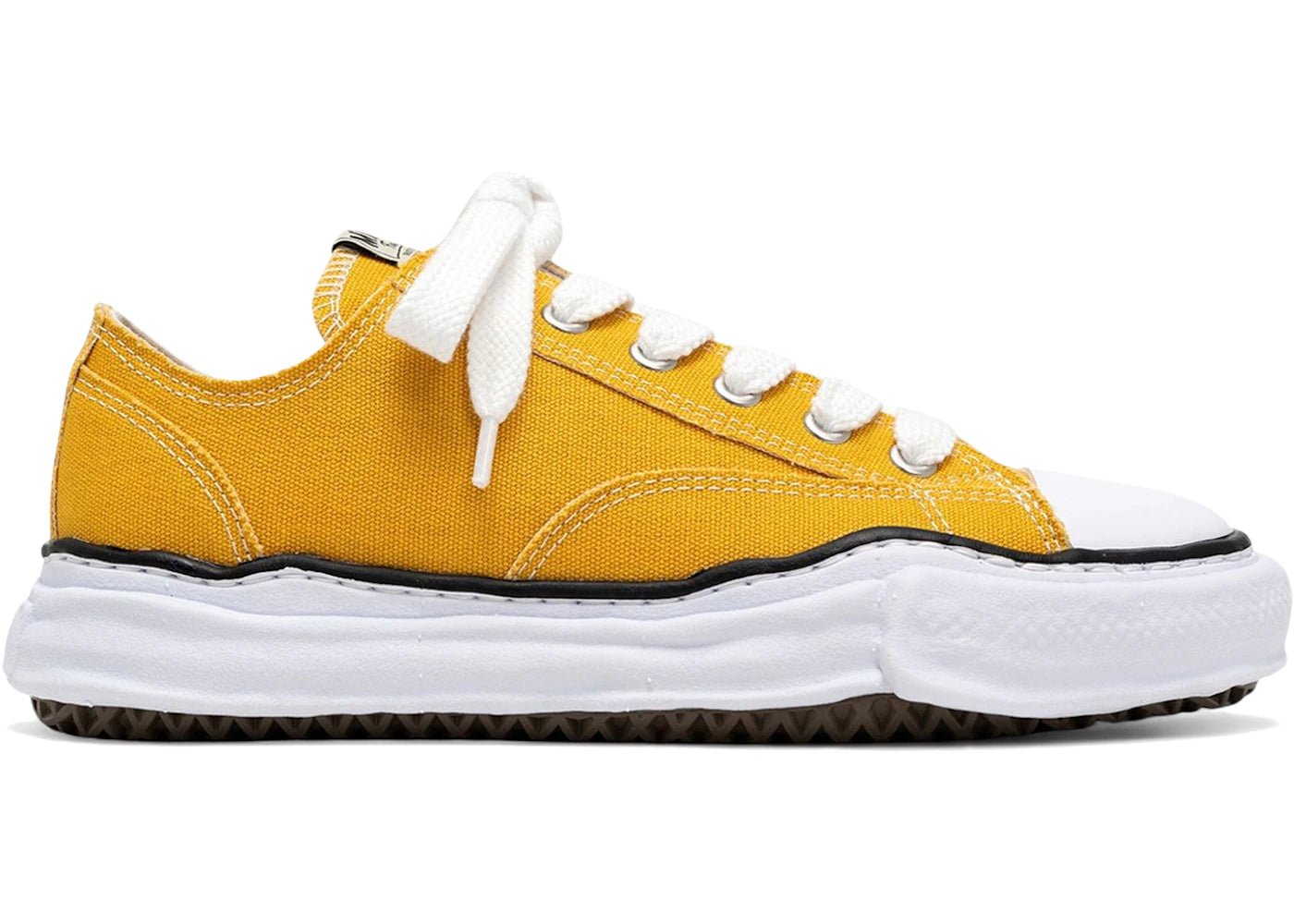 Maison Mihara Yasuhiro Peterson OG Sole Toile Basse Jaune