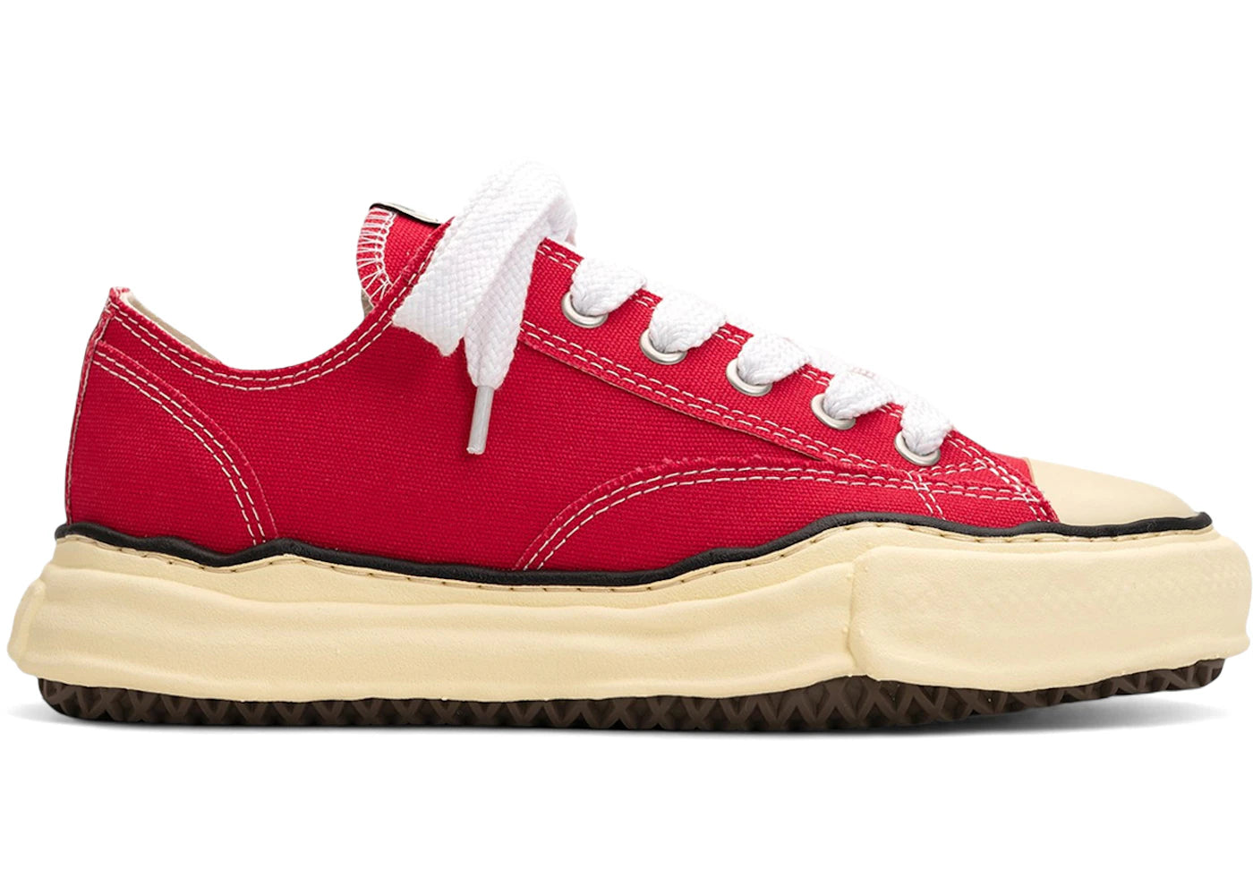 Maison Mihara Yasuhiro Peterson OG Vintage Sole Canvas Low Rot