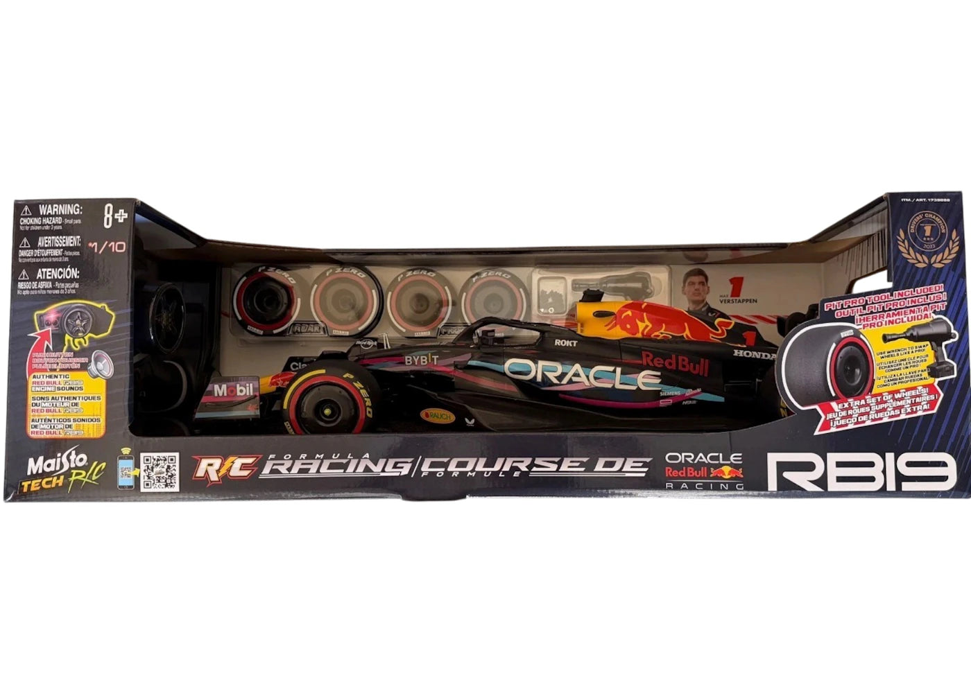 Maisto Red Bull Racing-Max Verstappen Racing RC Car