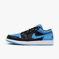 Air Jordan 1 Low Noir Université Bleu