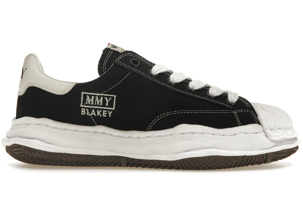 Maison Mihara Yasuhiro Blakey OG Sole Canvas Low Noir Blanc