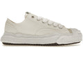 Maison Mihara Yasuhiro Baskets basses en toile blanche à semelle OG Hank