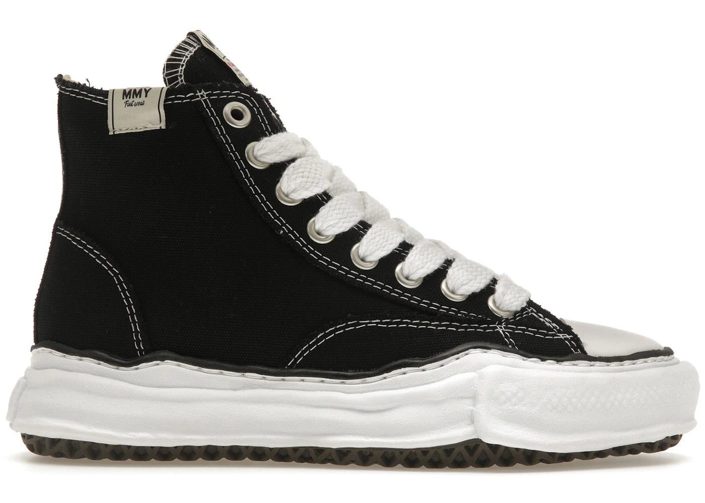 Maison Mihara Yasuhiro Peterson OG Sole Canvas High Noir