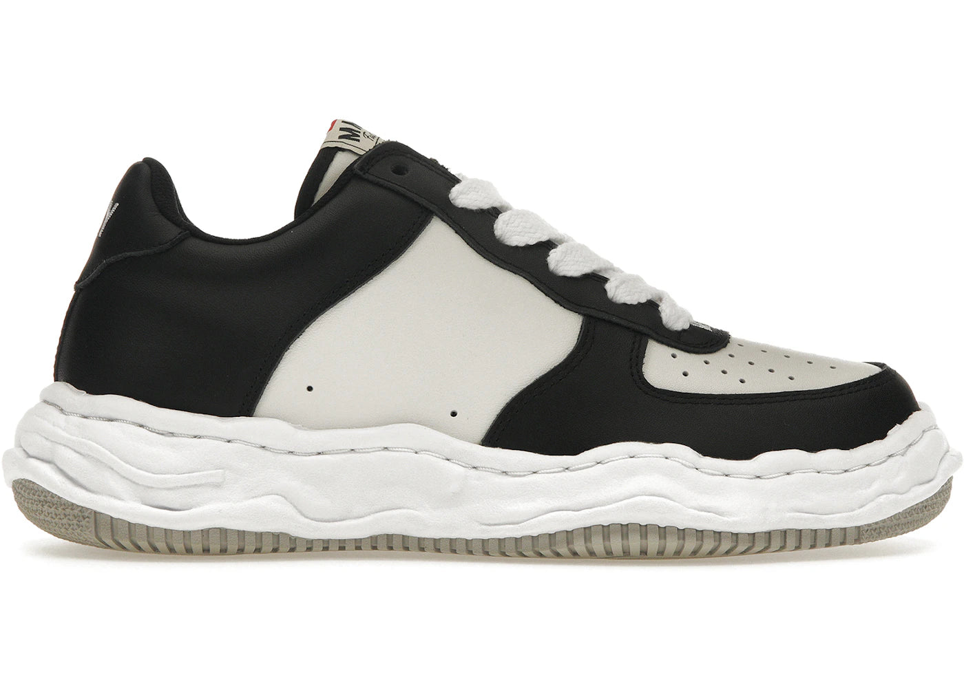 Maison Mihara Yasuhiro Wayne OG Sole Low Weiß Schwarz