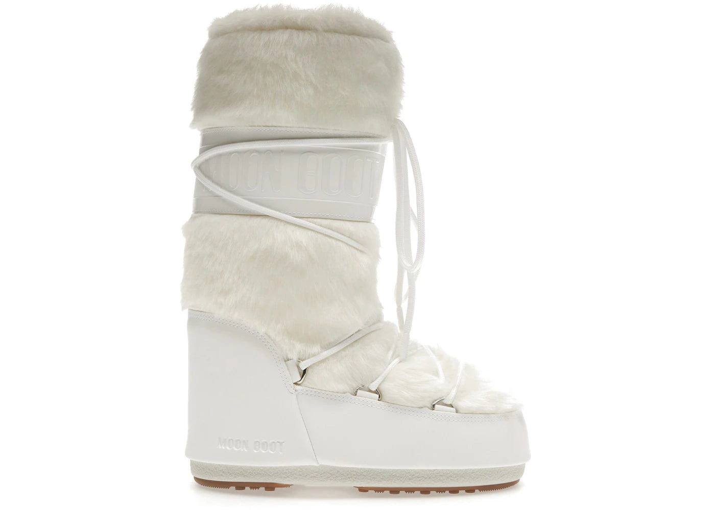 Moon Boot Icon Faux-Fur Boot White
