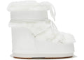 Moon Boot Icon Bottines basses en fausse fourrure blanches