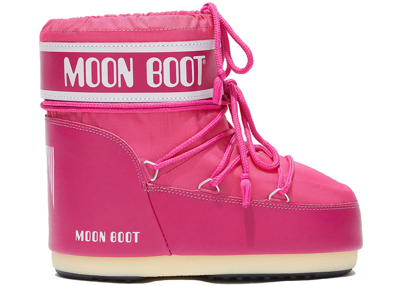 Moon Boot Icon Low Nylon Boot Magenta