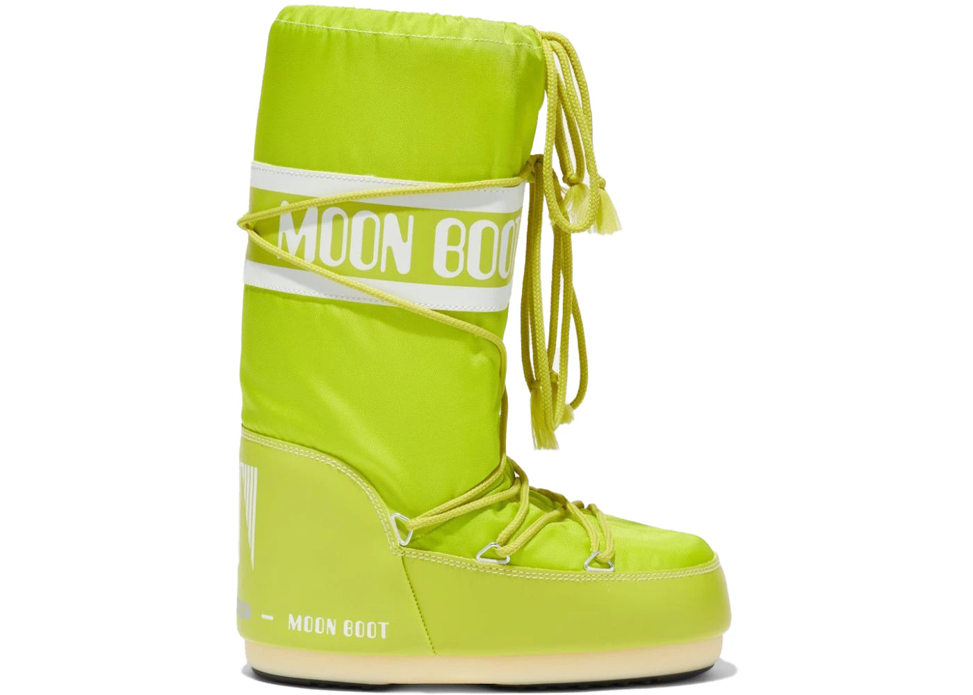 Moon Boot Icon Nylon Boot Lime Green
