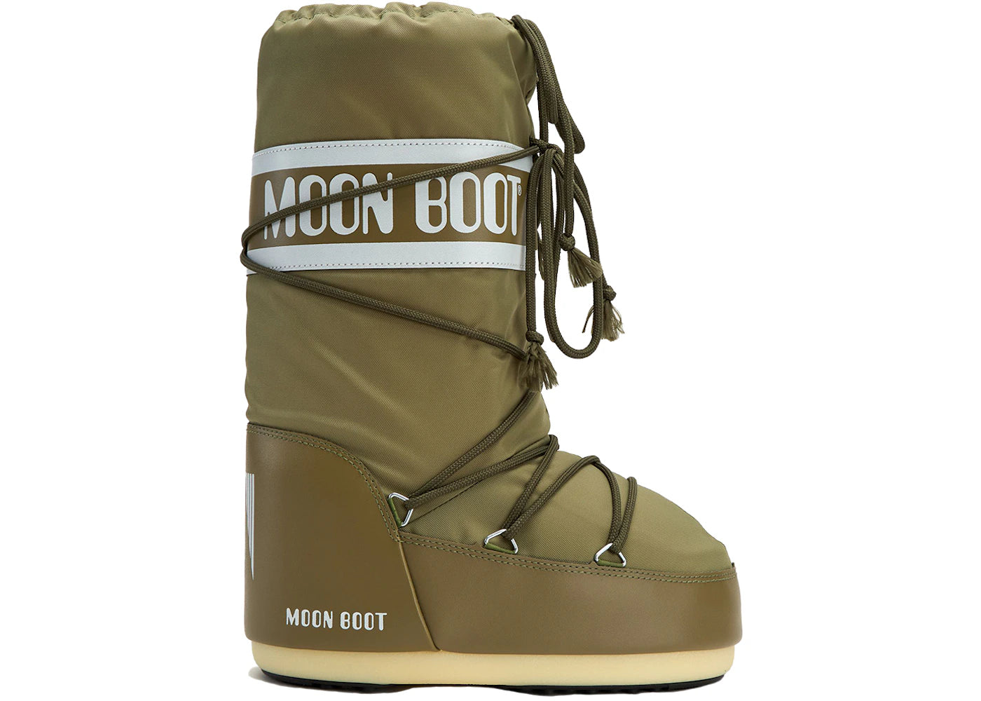 Moon Boot Icon Nylon Boot Nylon Khaki
