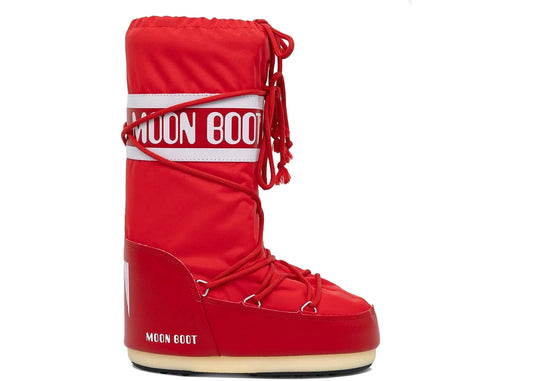 Moon Boot Icon Nylon Boot Red