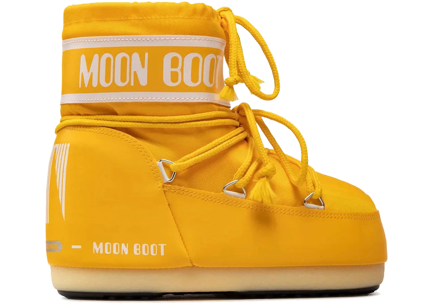 Moon Boot Icon Nylon Low Boot Yellow