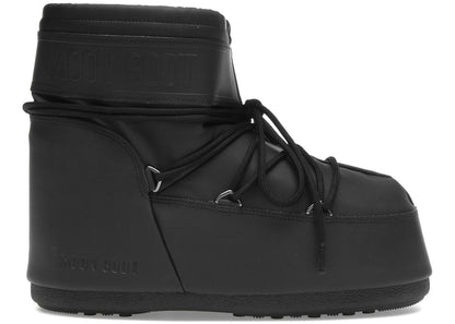 Moon Boot Icon Rubber Low Boot Black