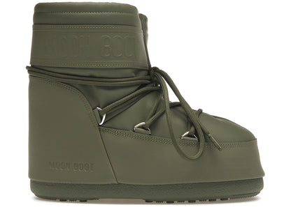 Moon Boot Icon Rubber Low Boot Khaki