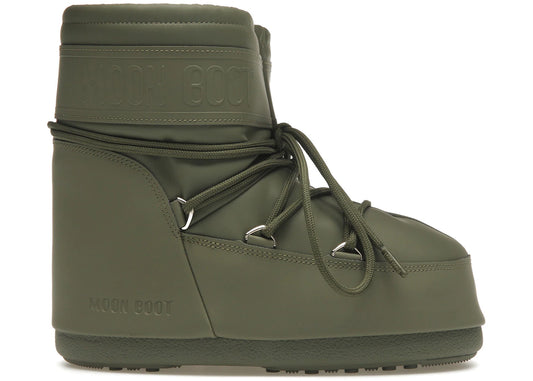 Moon Boot Icon Rubber Low Boot Khaki