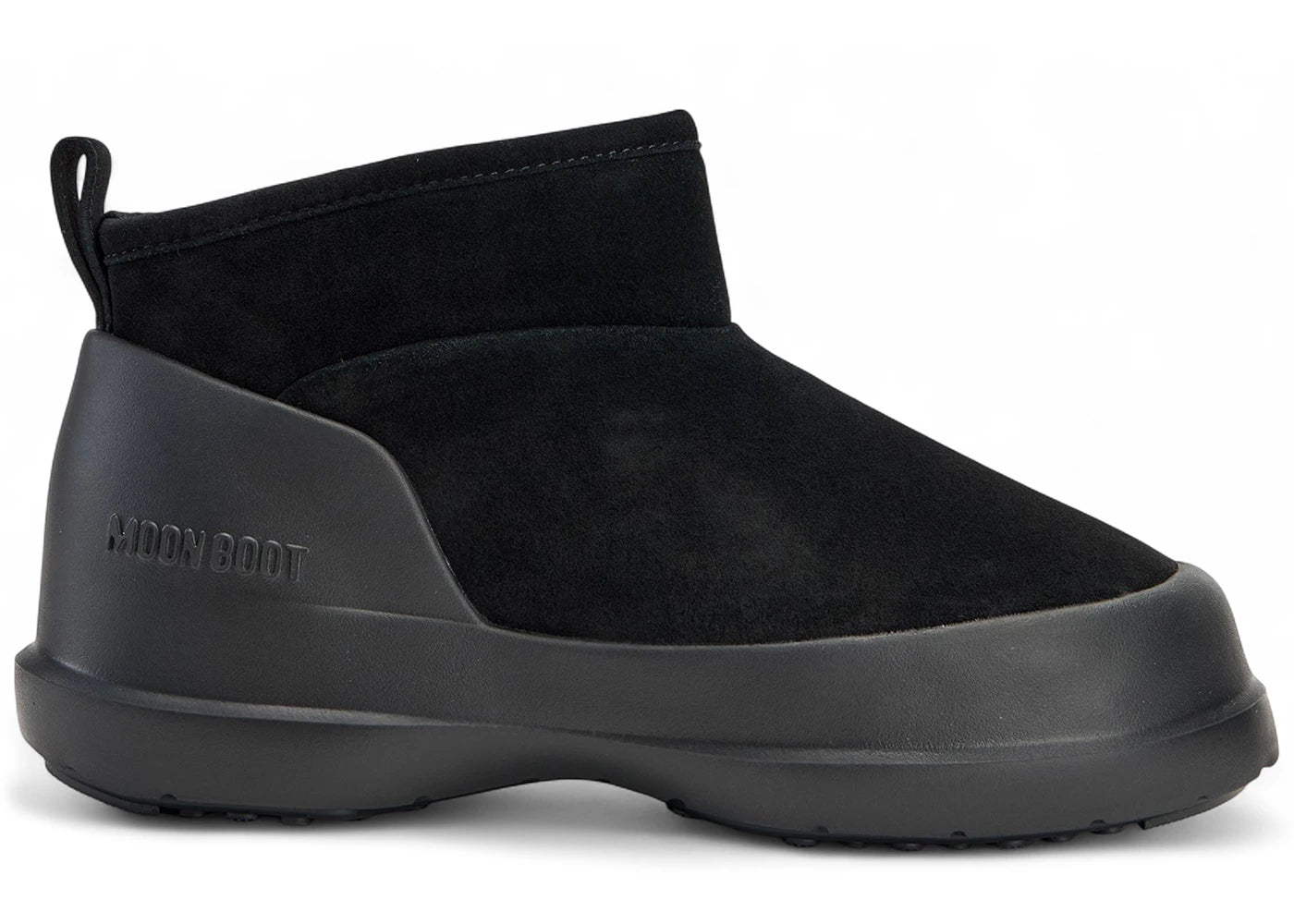 Après-ski Luna Low Boot Suède Noir