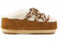 Moon Boot Mule Shearling Whisky Off White