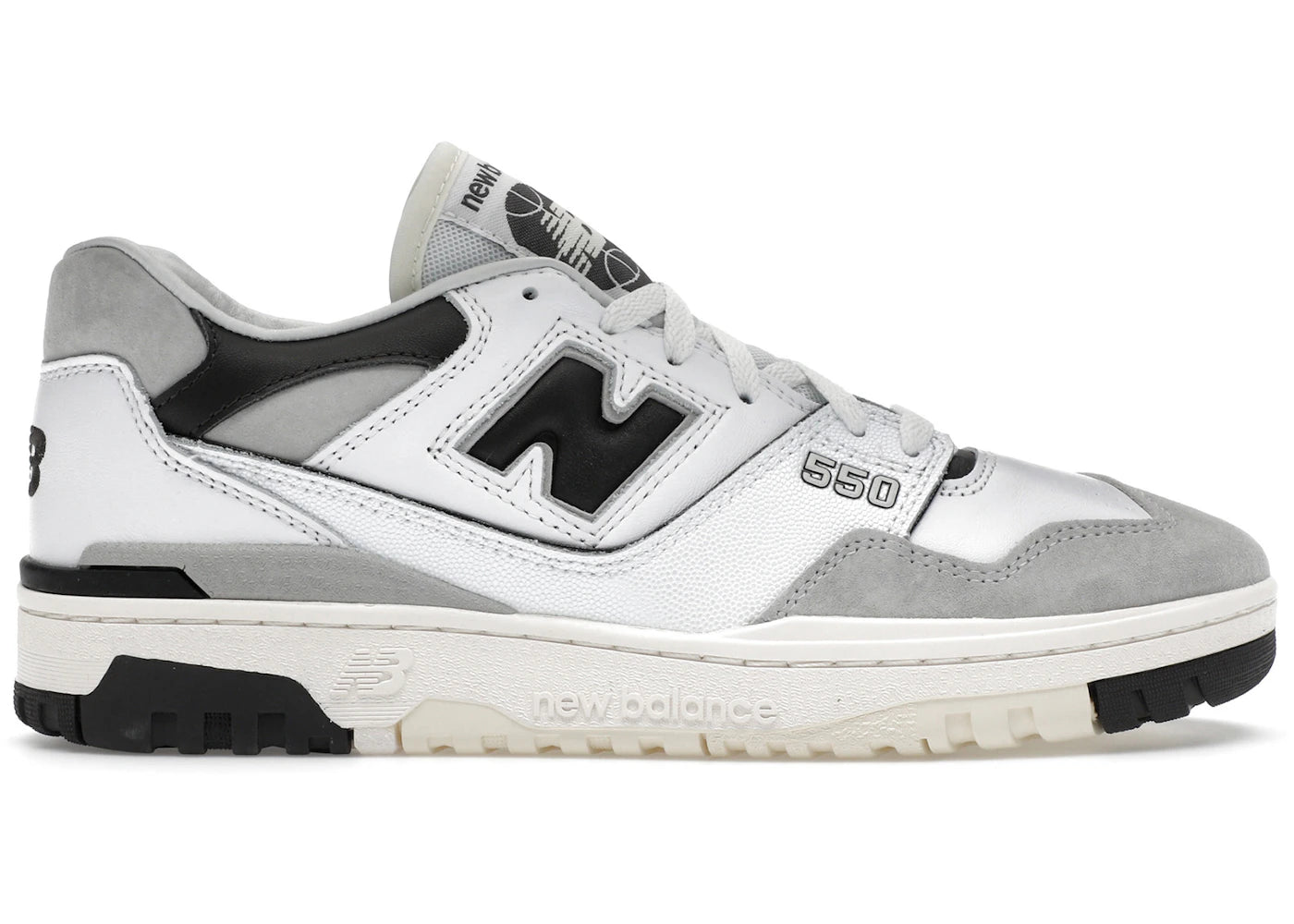 New Balance 550 Grey White Black