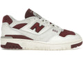 New Balance 550 Sea Salt Classic Crimson